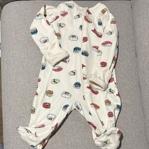 ✨NWOT✨ SUSHI Footie One-Piece with Infant Cuff Mittens